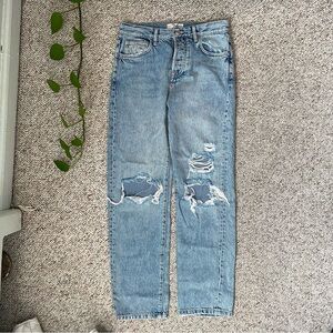 We The Free Distressed Boyfriend Jeans